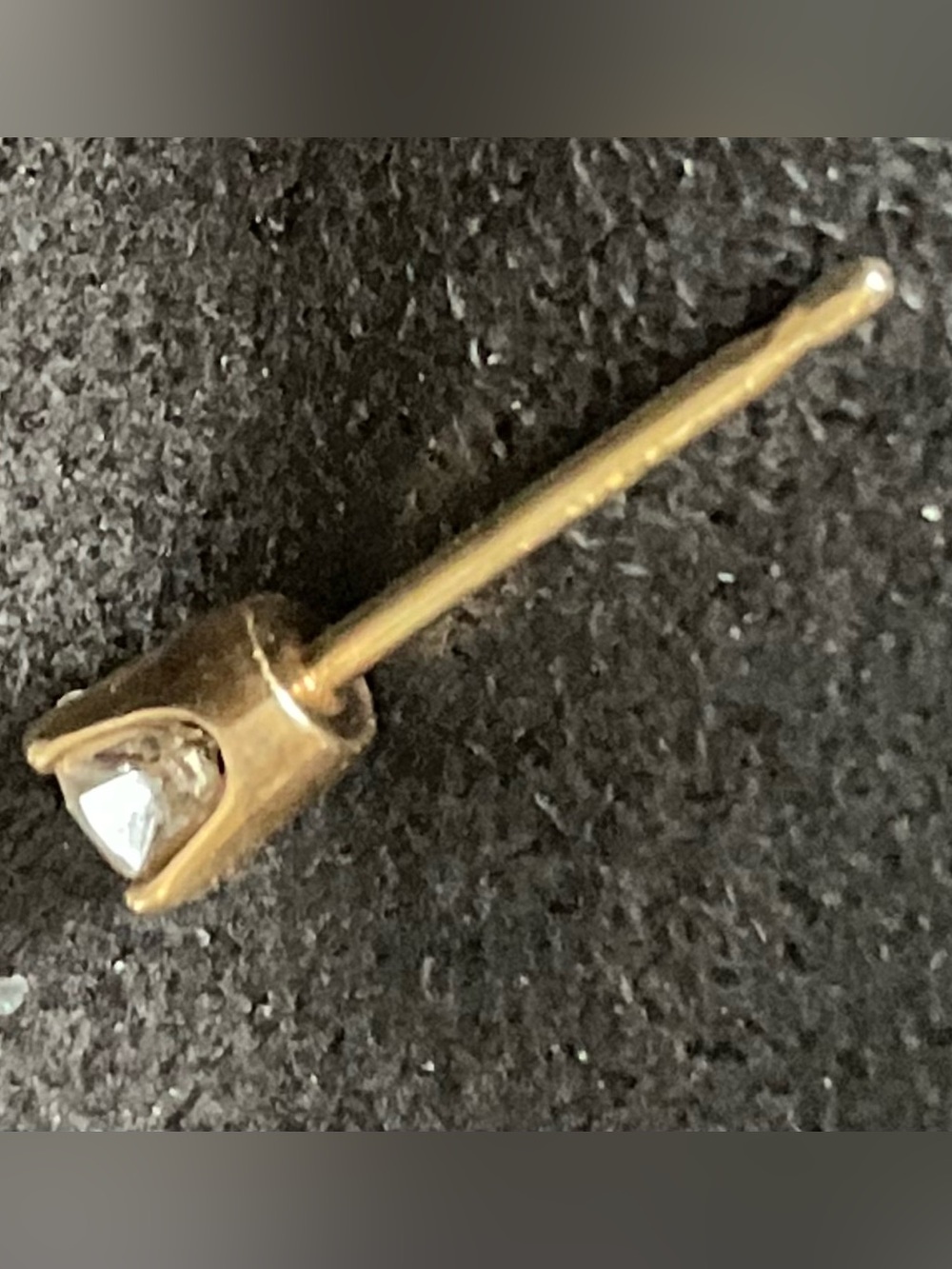 Vintage 1999 Round Brilliant Diamond Stud Earrings Gold - Approx. 0.40-0.50 TCW - Picture 8 of 10